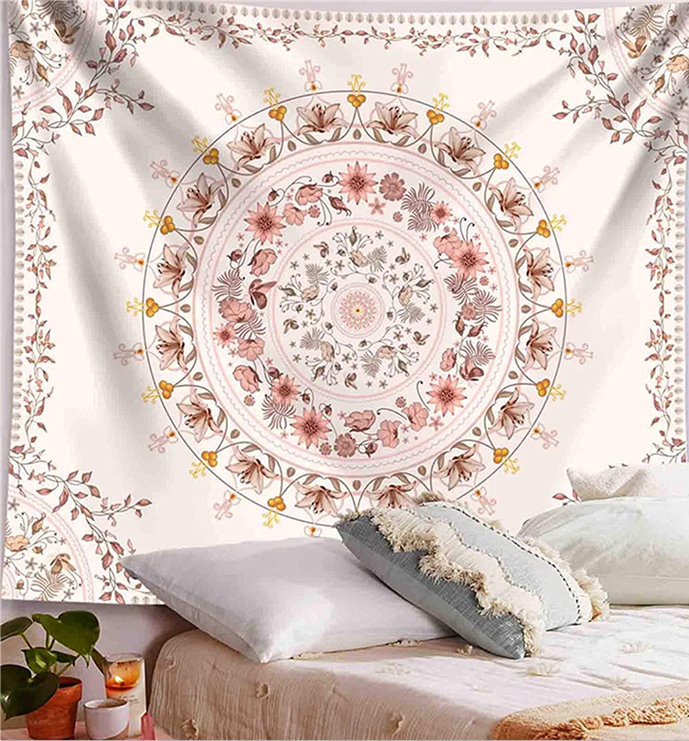 Amazon.com: LANG XUAN Mandala Tapestry Wall Hanging Flower